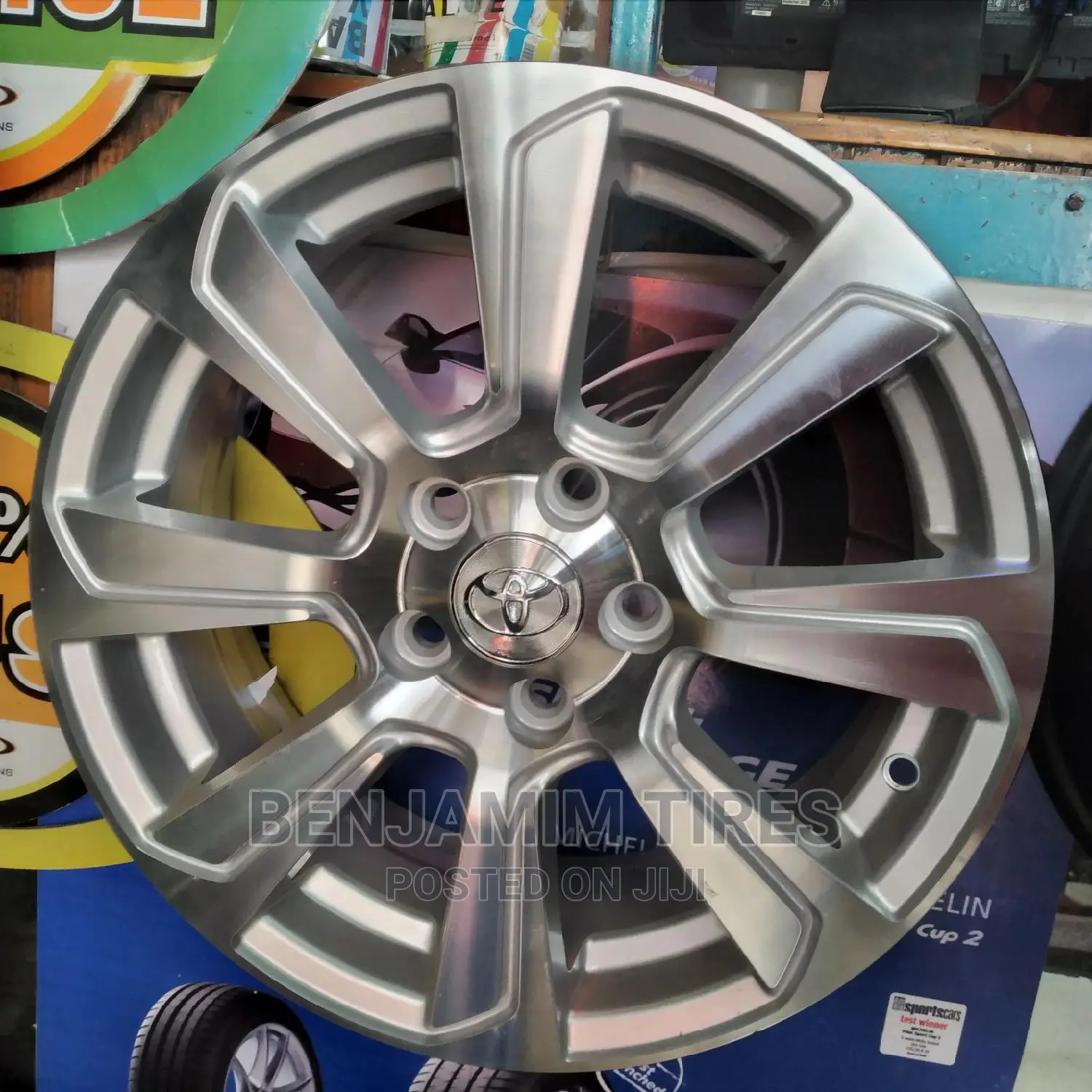Alloy Rims Set Size 15 Inch 5holes.