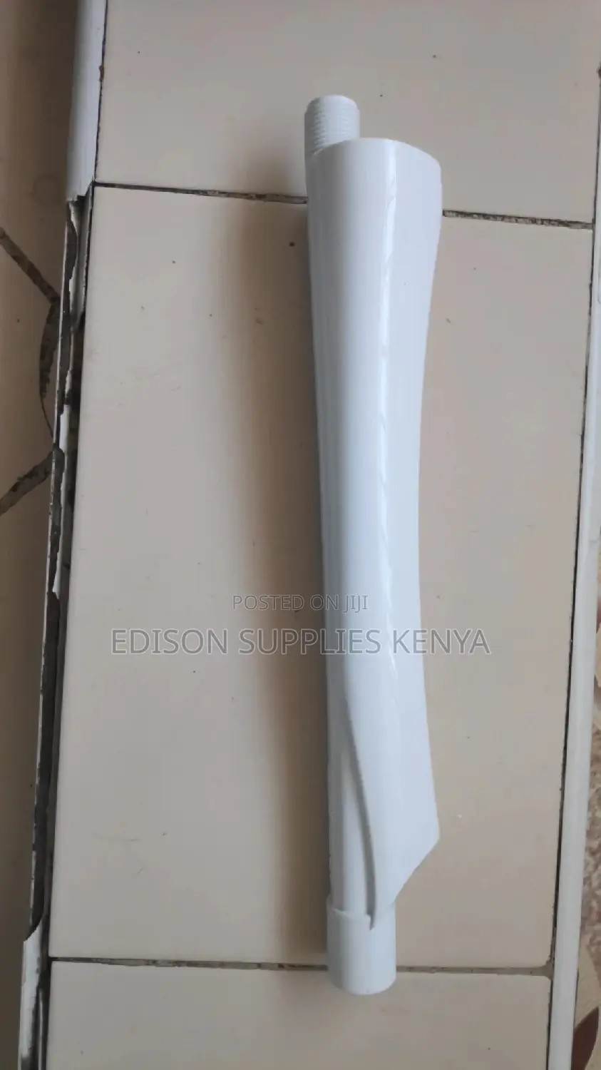 Shower Arm Plastic Pipe for Instant Shower White