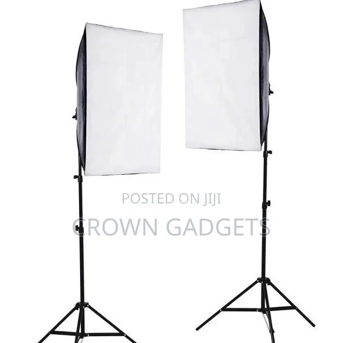 E27 Base 4 Lamp Holder Light Softbox From Trendy G
