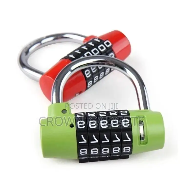 Outdoor Waterproof Resettable Number Padlock