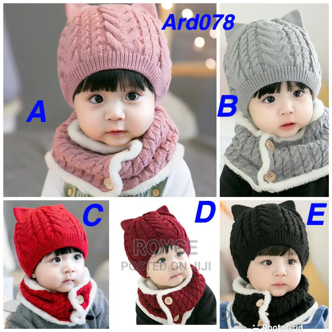2 in 1 Kids Hat Set