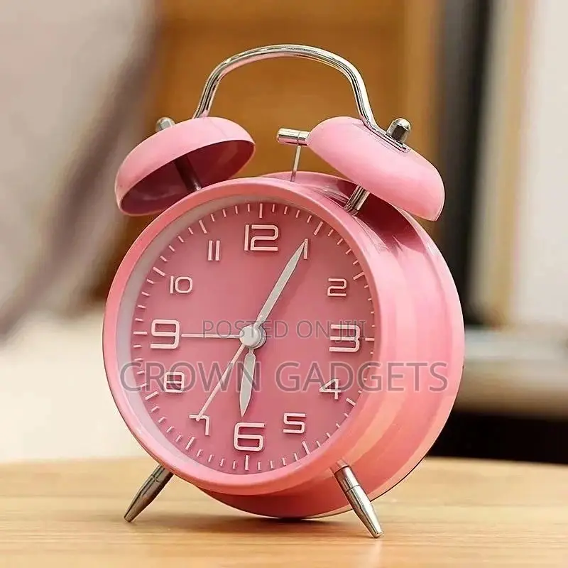 Battery Operated Loud Home Bedroom Quartz Alarm Clock