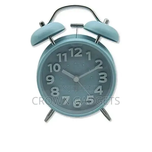 Lovely Analog Twin Bell Alarm Clock for Bedroom