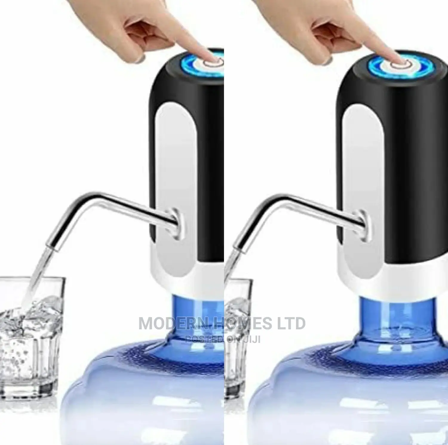 Quality Rechargeable Water Bottle Pump-Metalic