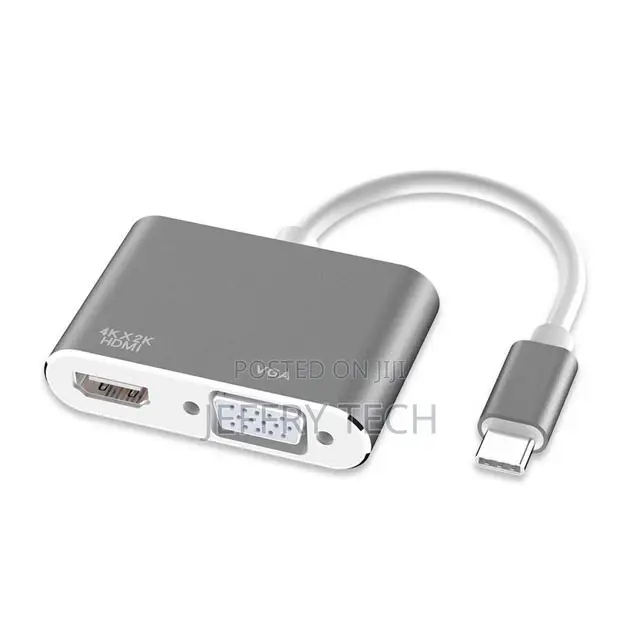 USB Type C to Hdmi/Vga/ 3.1 C Hub Adapter