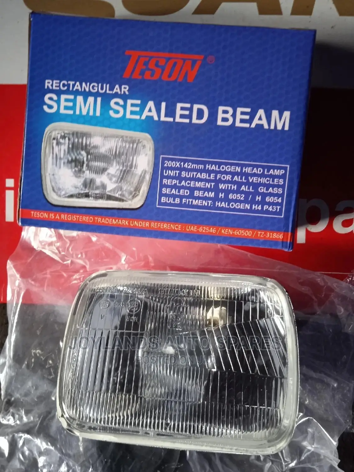 Semi Sealed Beam 6052
