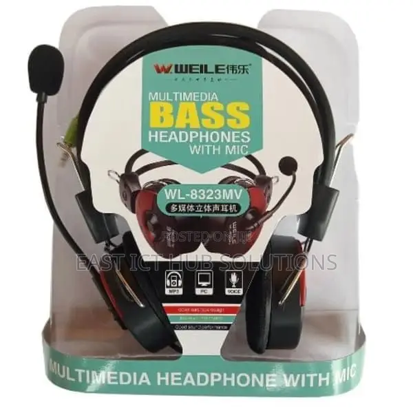 Weile Wired Headphones With Mic
