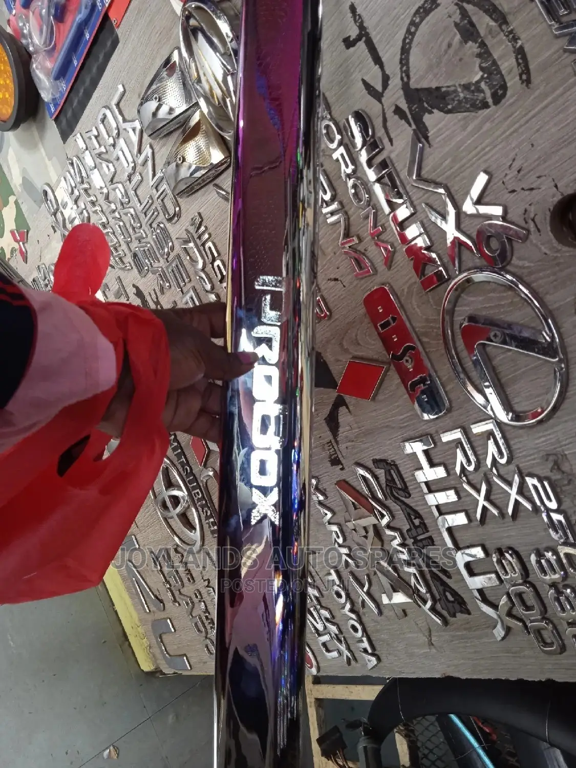 Boot Handle Probox Chrome.