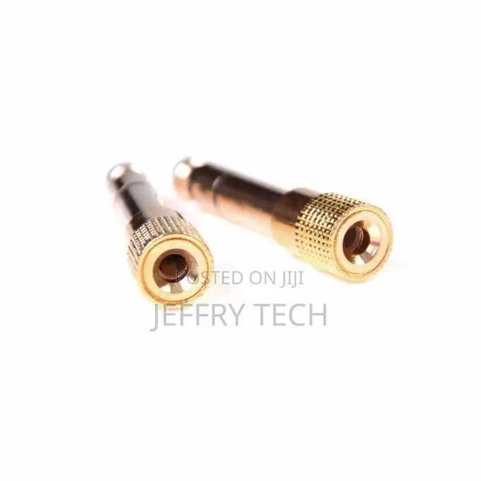 6.5mm Male to 3.5mm Female Jack Plug Headphone Audio Adapter