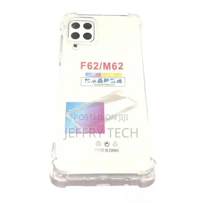 Anti-Shock Case for Samsung Galaxy M62 - Transparent