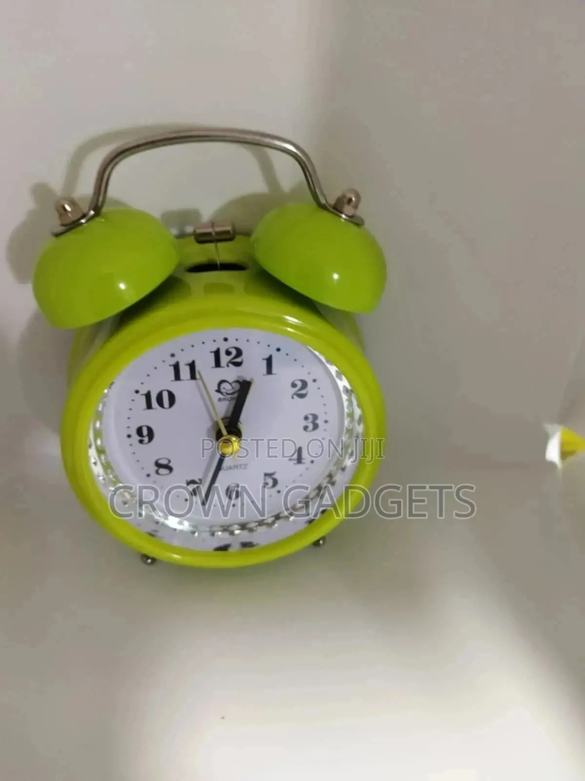 Round Cooper Twin Bell Alarm Clock
