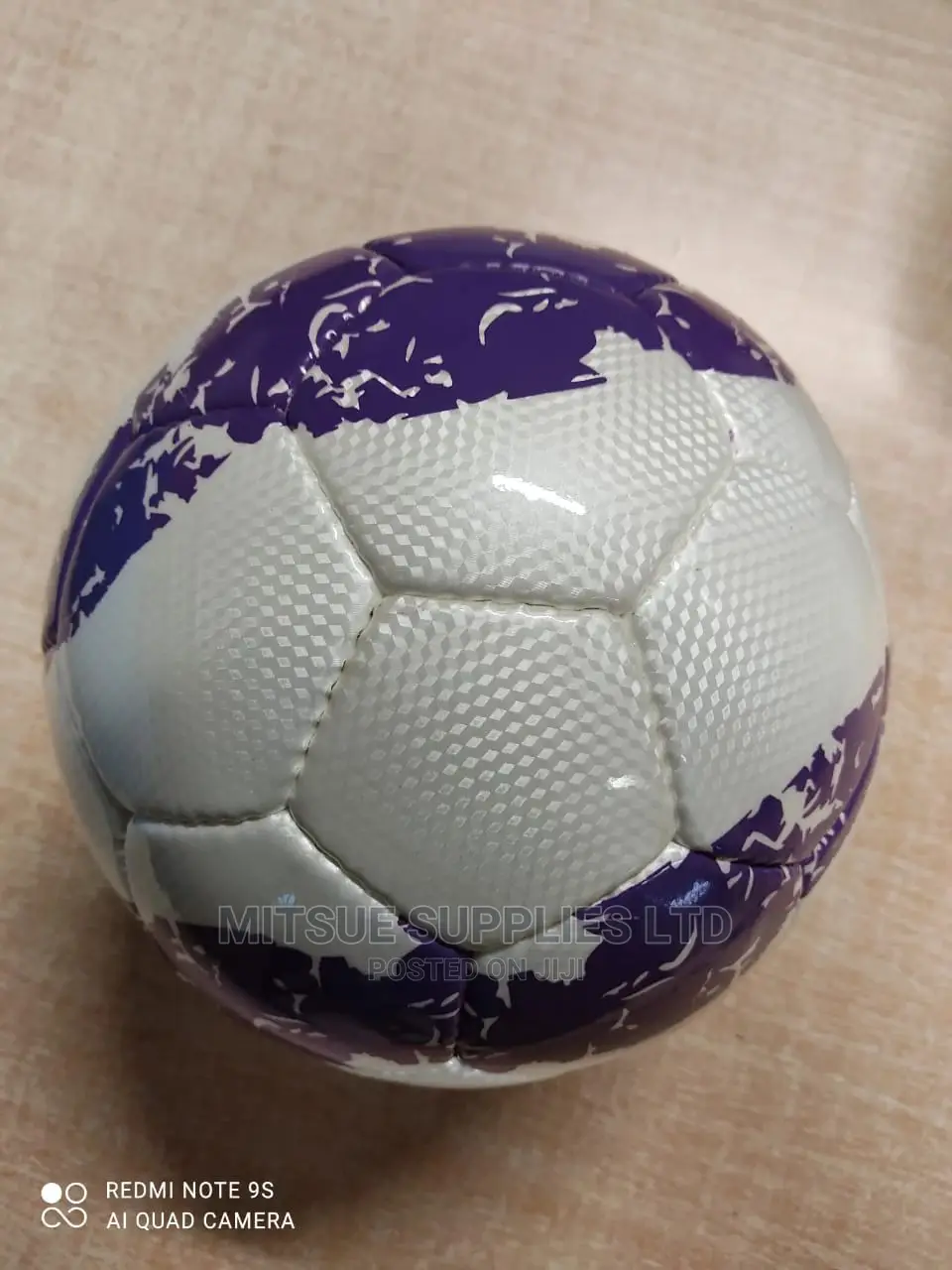 Samba Xtreme Football Purple White Ball