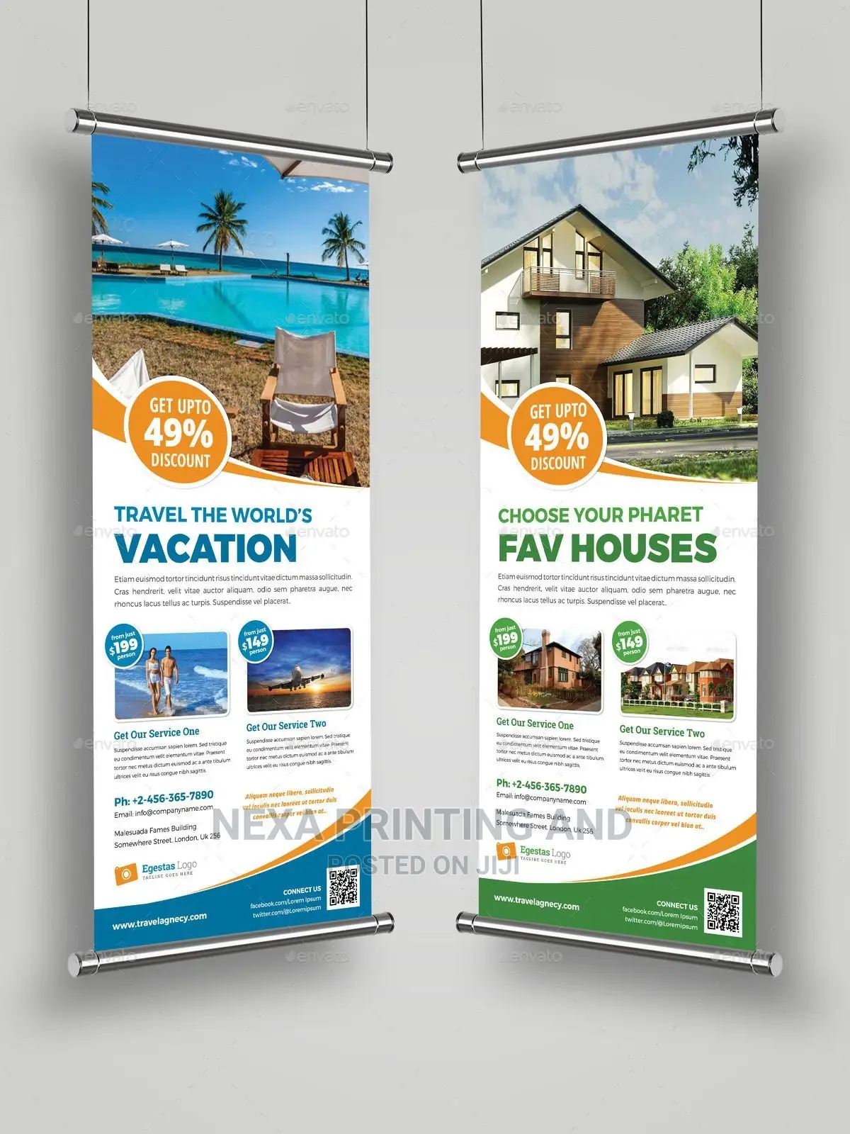 Hotel Roll Up Banners