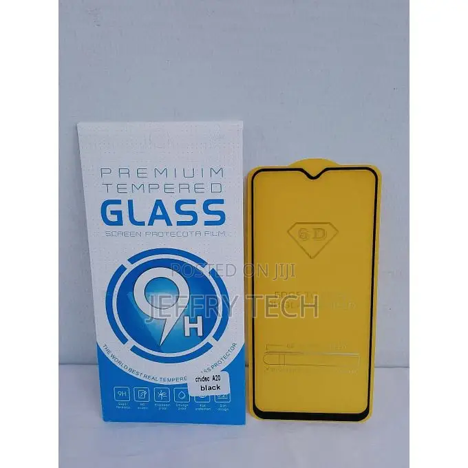 SAMSUNG A20 Screen Protector, 5D Glass