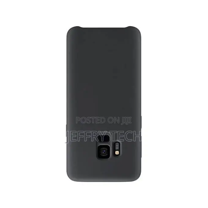 Black Silicon Case for Samsung Galaxy S9