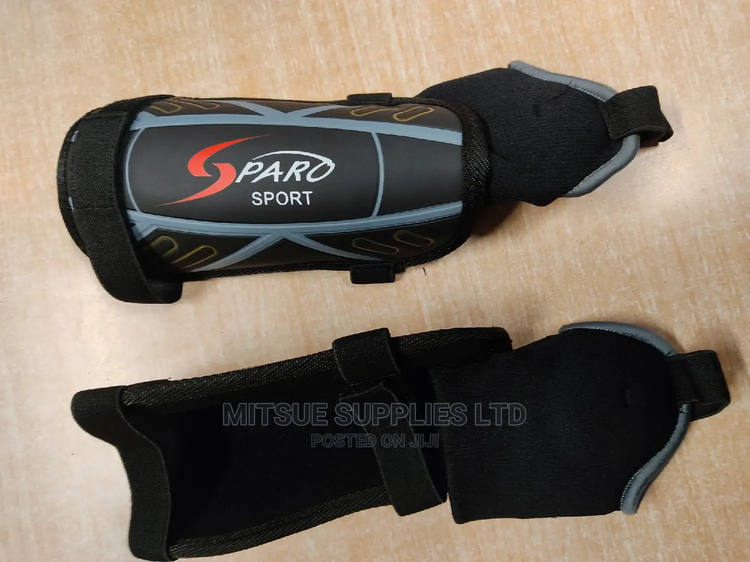 Football Hockey Shin Guard With Anklets-Code 6890