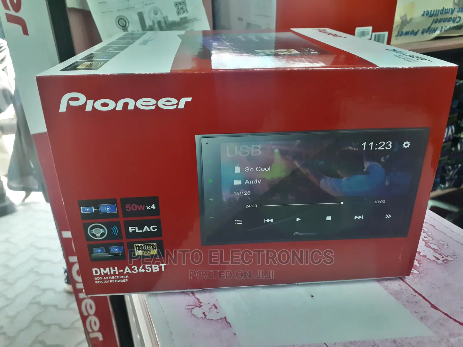 DMH-A345BT Digital Media AV Receiver With Bluetooth