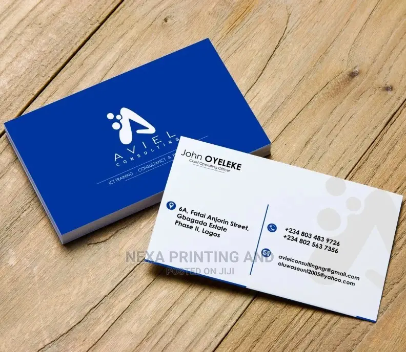Double-Sided Business Cards