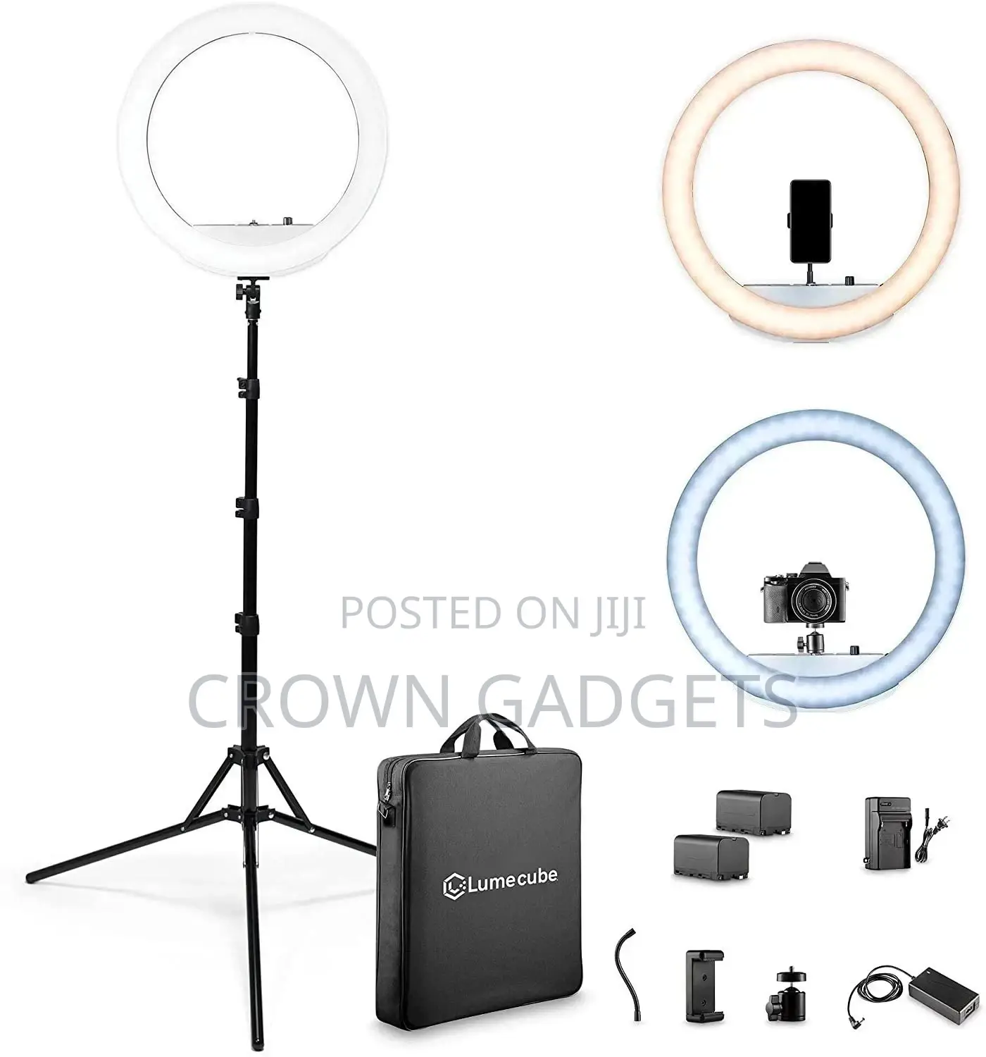 10-Inch Led Ring Light With 2.1m Tripod Mount for Vlogging