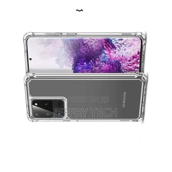 Cover for Samsung S20 Ultra Silicone Clear Anti Slip