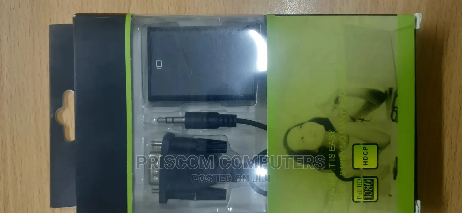 VGA to HDMI Converter Adapter Cable + Audio Output