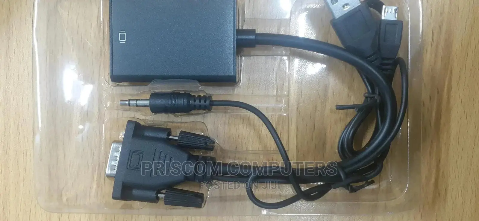 VGA to HDMI Converter Adapter Cable + Audio Output