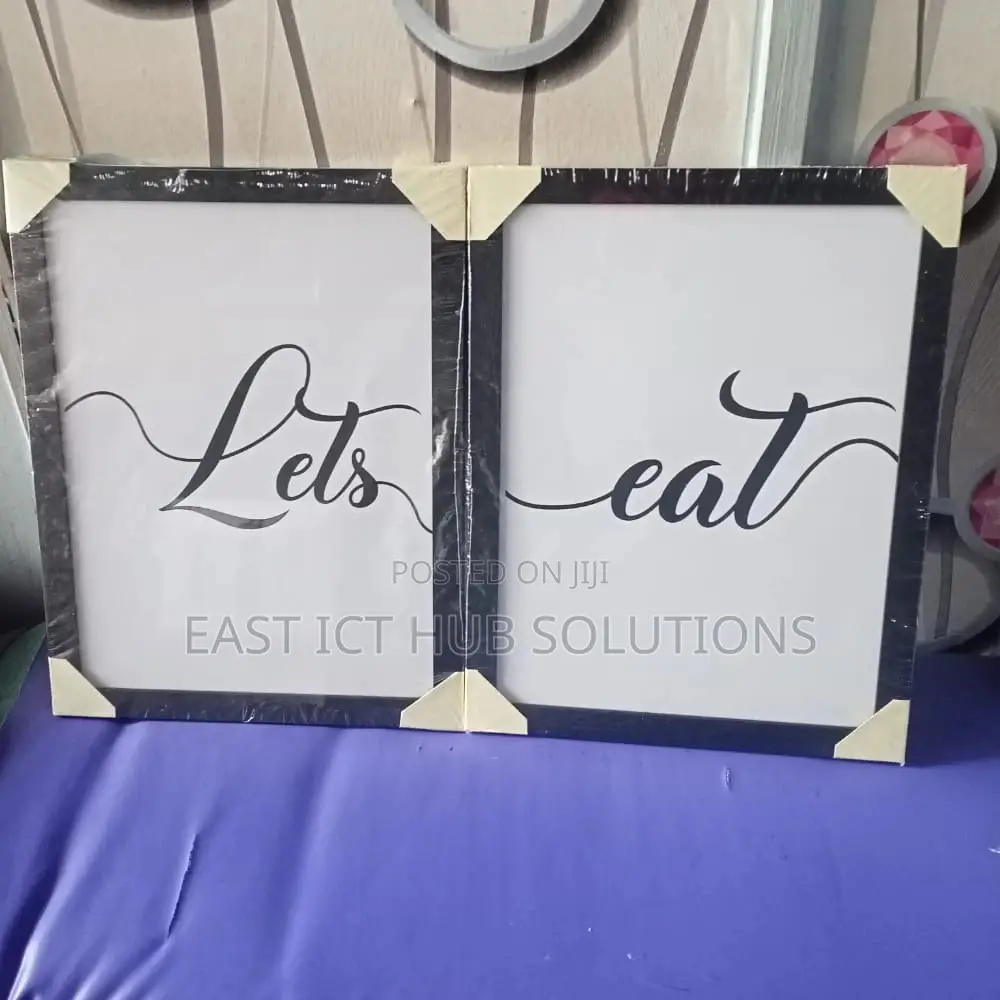 Dinning Area Themed Wall Frames A3 Size