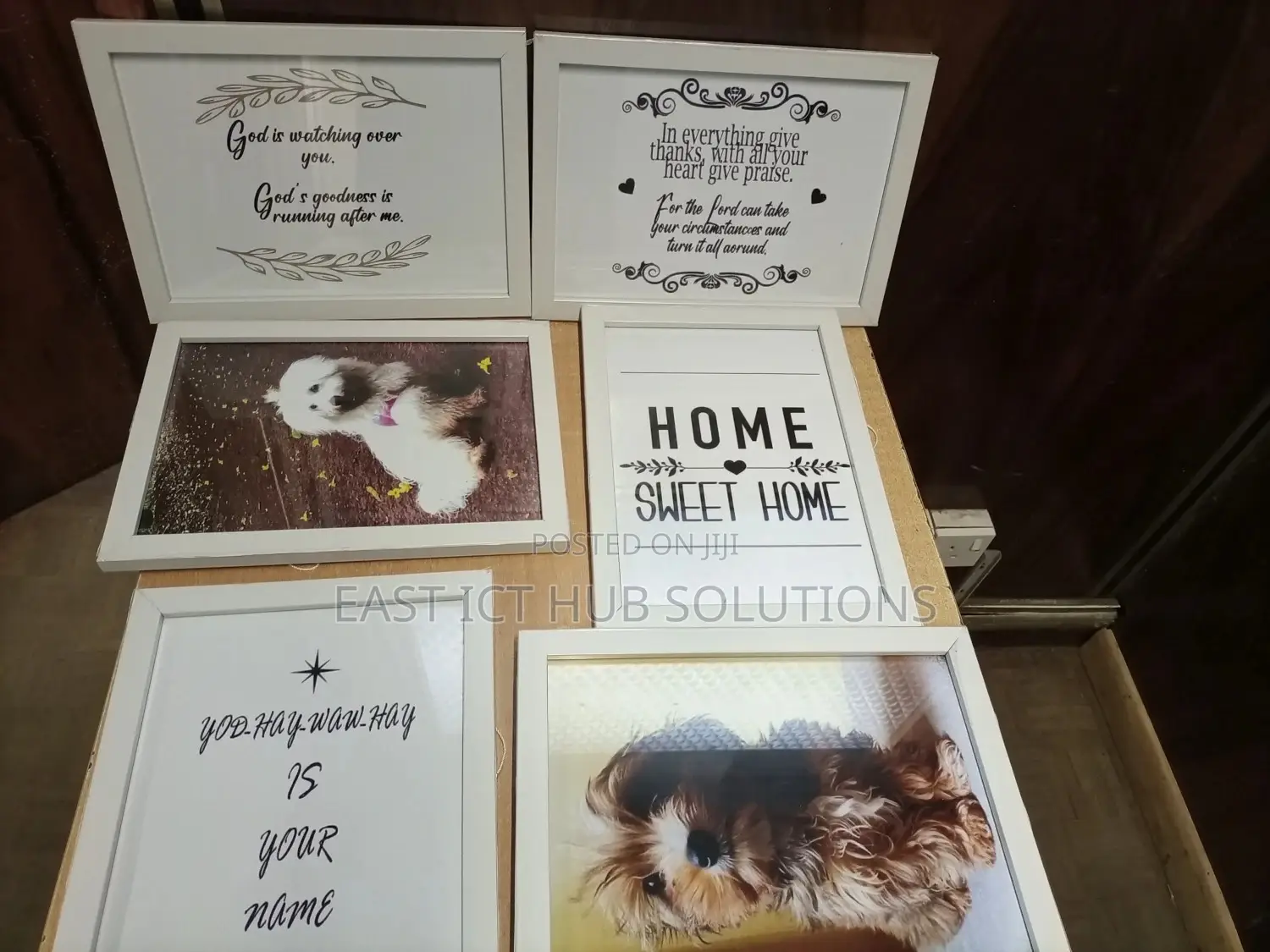 Simple Wall Arts and Frames White A4