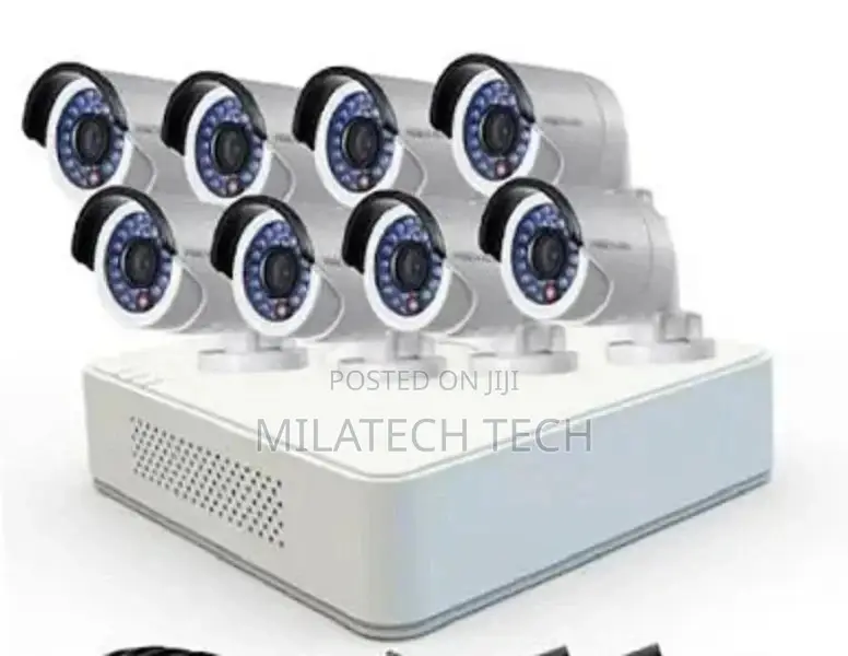Hot Sale Hikvision 8 CCTV Cameras Complete Kit