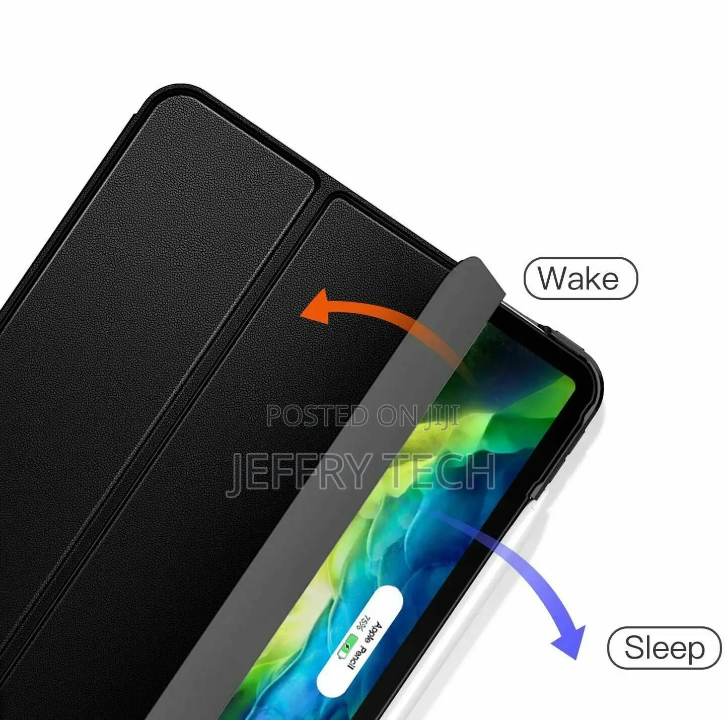 For Apple iPad Pro 11 (2021) Smart Case Cover Glass Screen