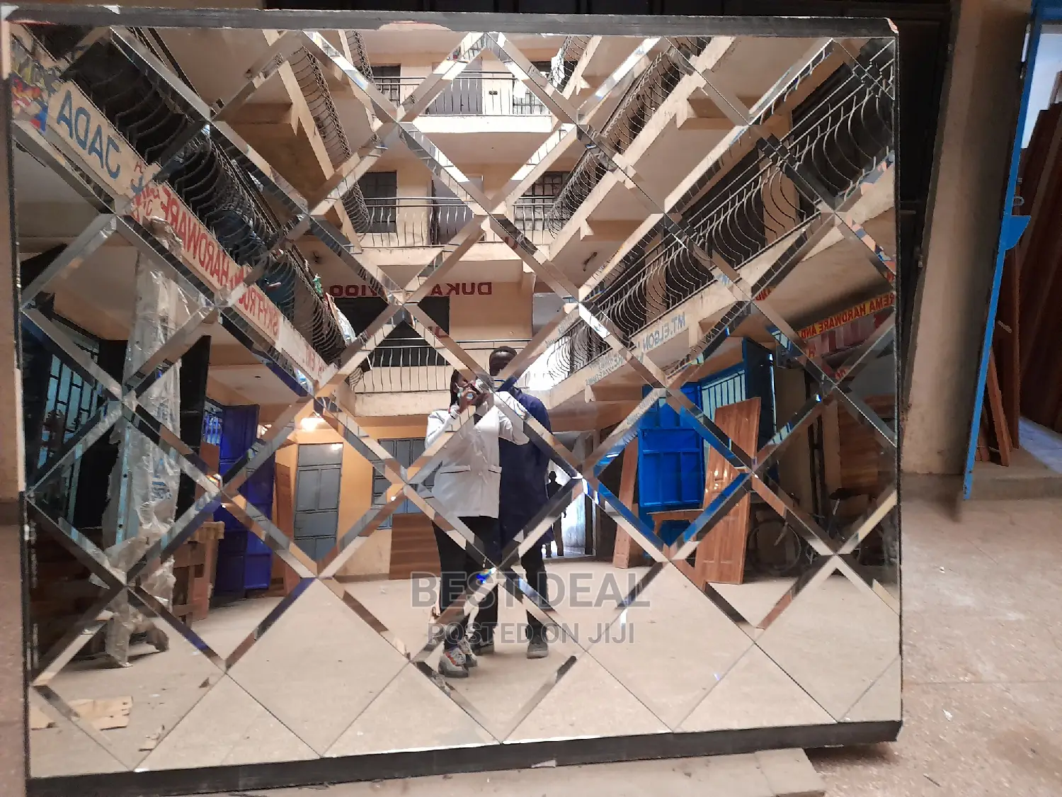 Bevelled Wall Mirror