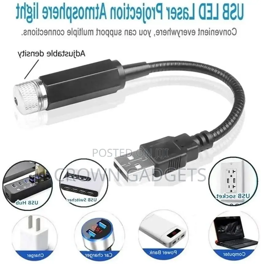 7 Lighting Modes, Aevdor Car Roof Star Lights, Trendy G