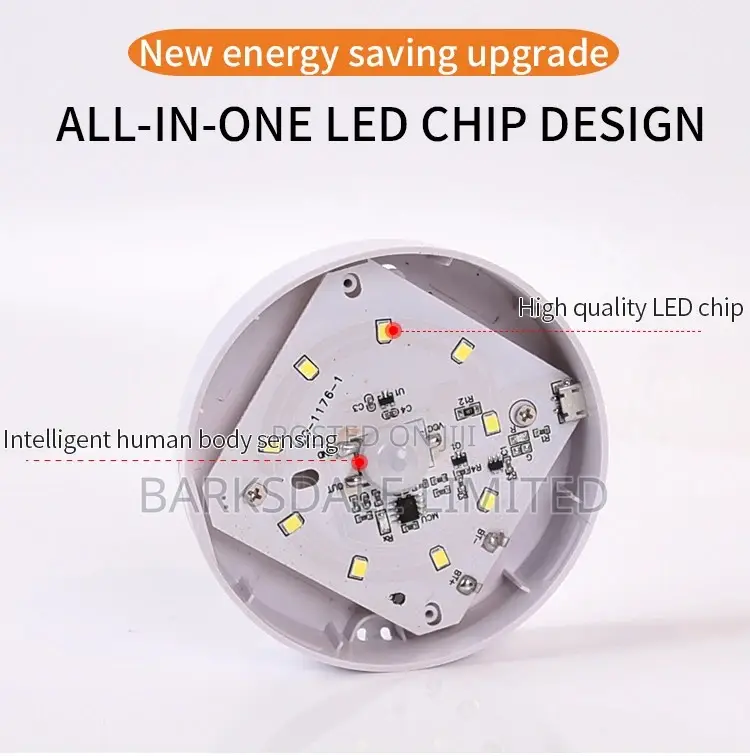 LED Night Light Lamp USB Rechargeable Motion Sensor Intellig
