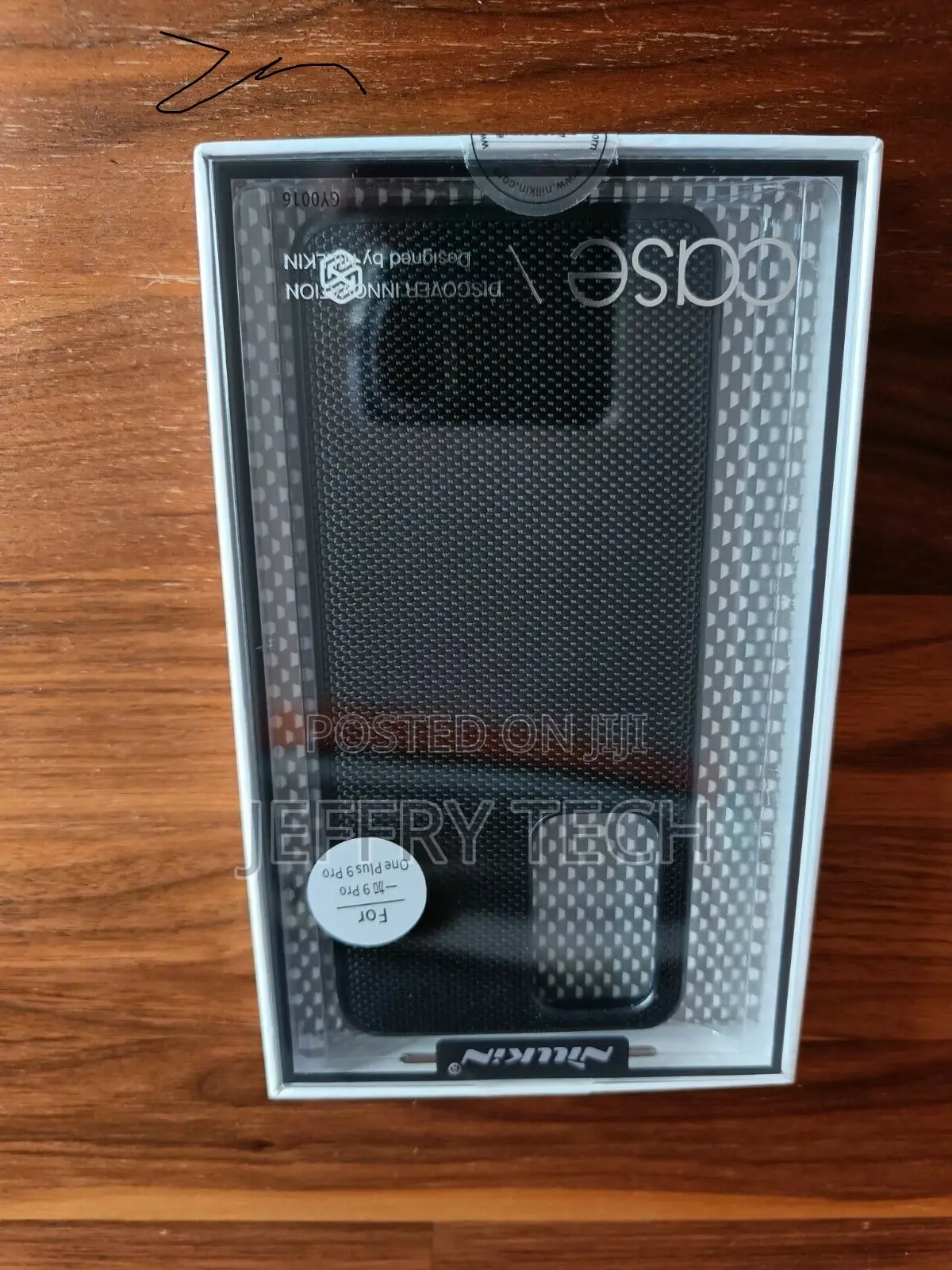 Oneplus 9 Pro Nillkin Textured Nylon Fiber Case - Black