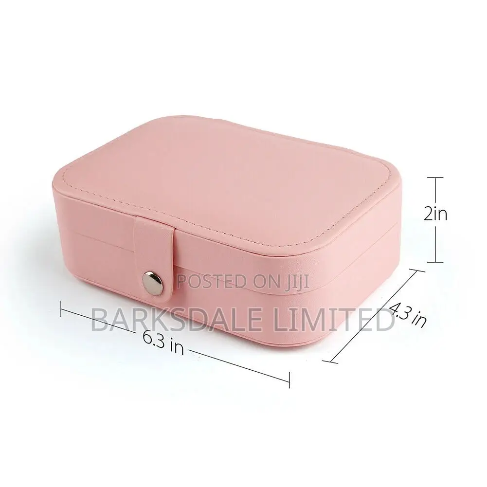 Jewelry Box Necklace Ring Storage Organizer Gift Case Women