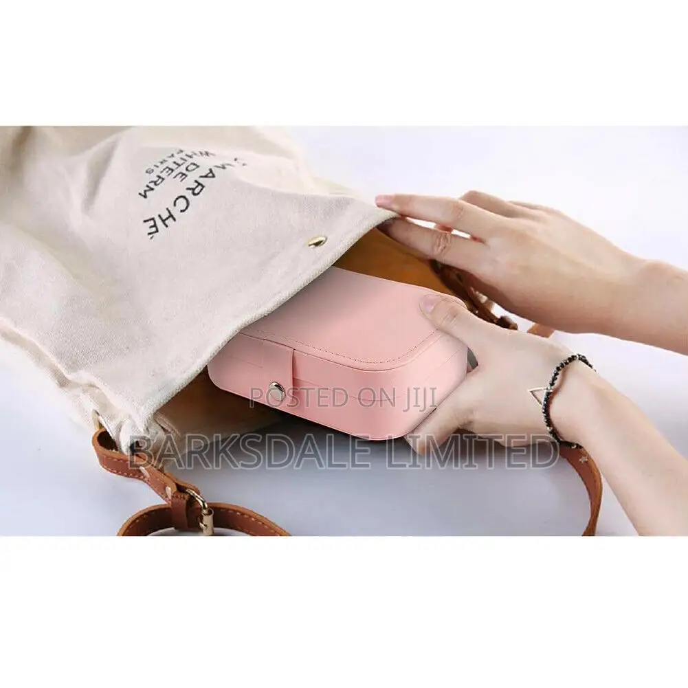 Jewelry Box Necklace Ring Storage Organizer Gift Case Women