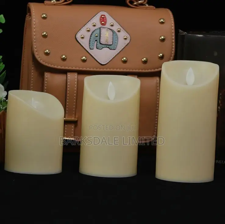 Battery Christmas Xmas Electronic Flame Candle Flameless LED