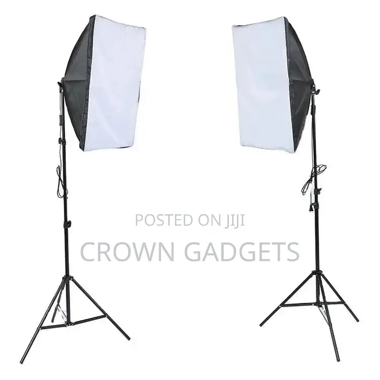 Dimmable LED Photography Softbox Light