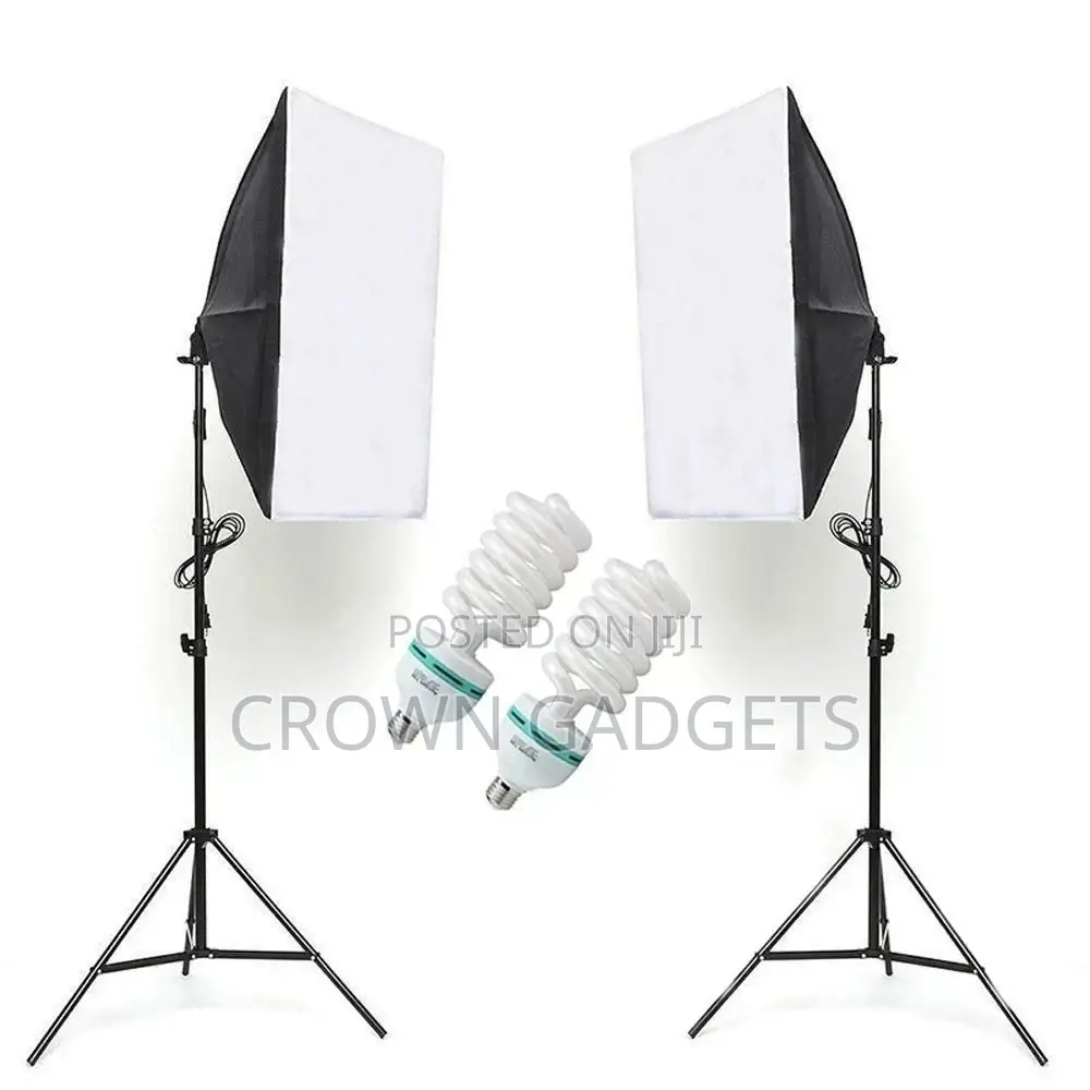 Soft Box Lighting Filming Set
