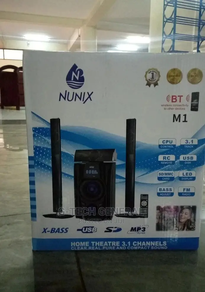 Nunix M1 3.1 Channel Home Theatre