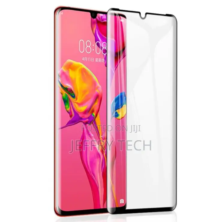 3D Glass for Huawei P30 Pro Anti-Explosion Edge Glue Tempere