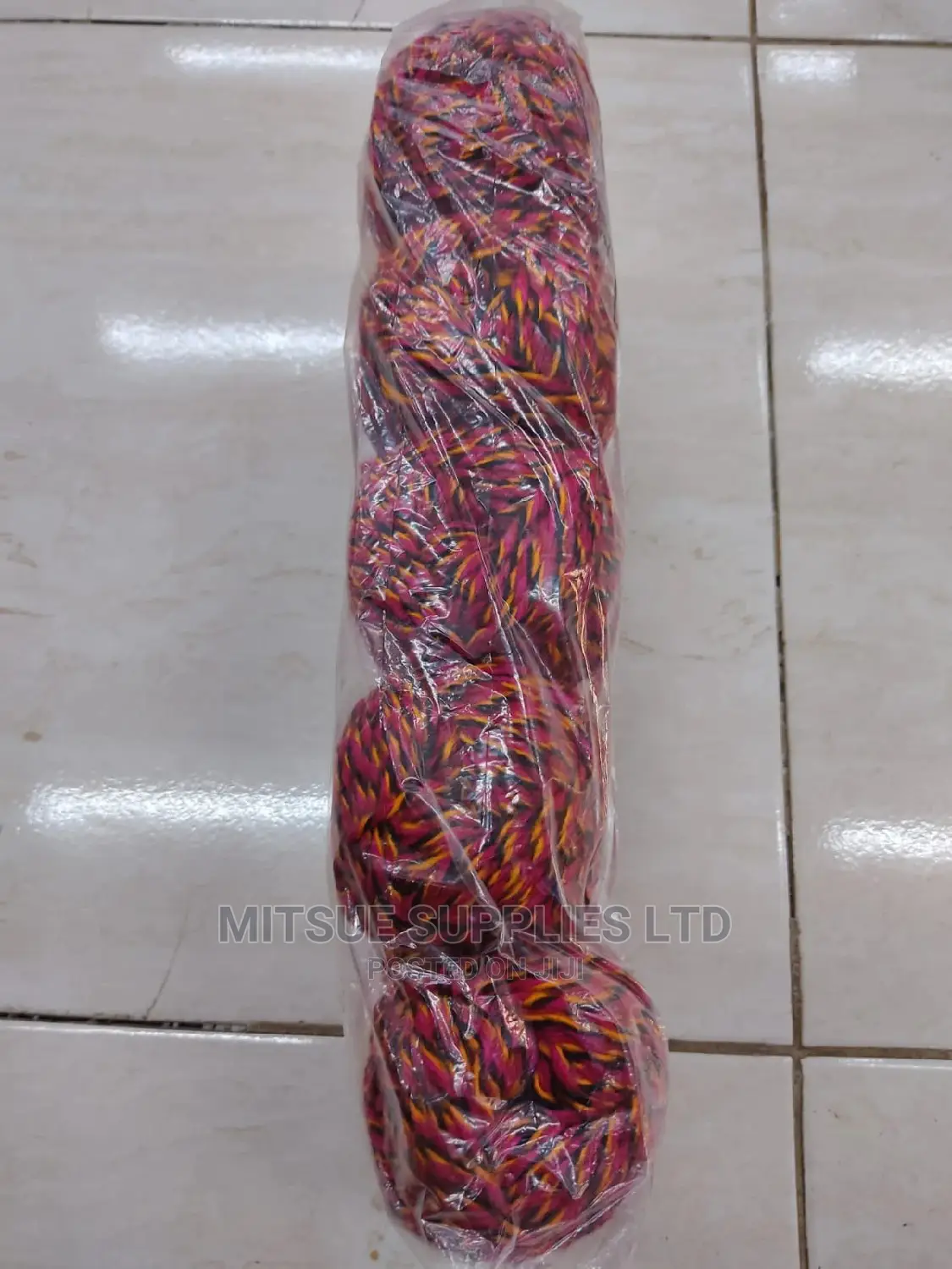 5 Pink, Red, Orange Black Rainbow Chunky Yarns Code: 320
