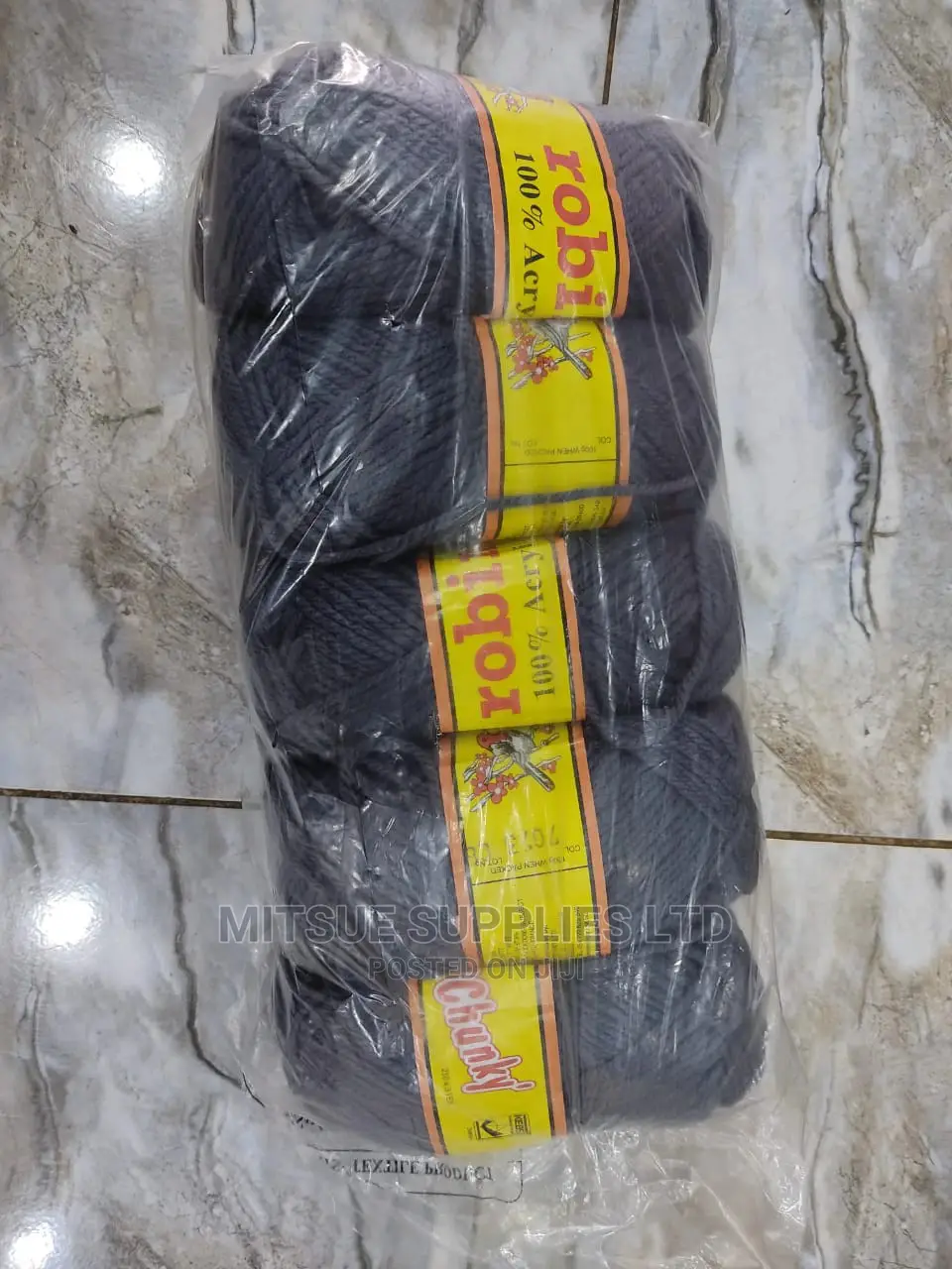 5 Grey Chunky Knitting Yarns
