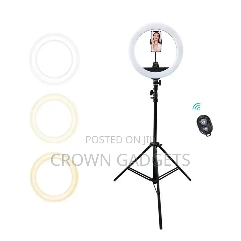 10 Inch Led Dimmable Ring Light With Stand, Trendy G