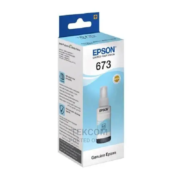 EPSON Ink Cartridge T6735 Light Cyan 673 C13T67354A