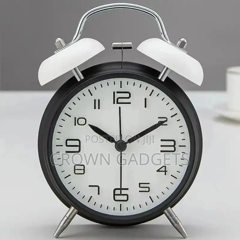 Generic Digital 3D Twin Bell Alarm Clock Loud Wakeup