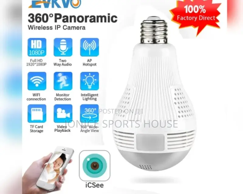 Nanny Camera/Bulb Wifi