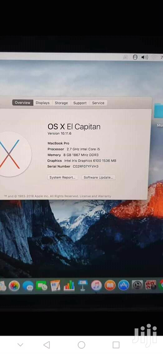 Clean Apple Macbook 500hdd Corei5 2.6ghz 4gbram