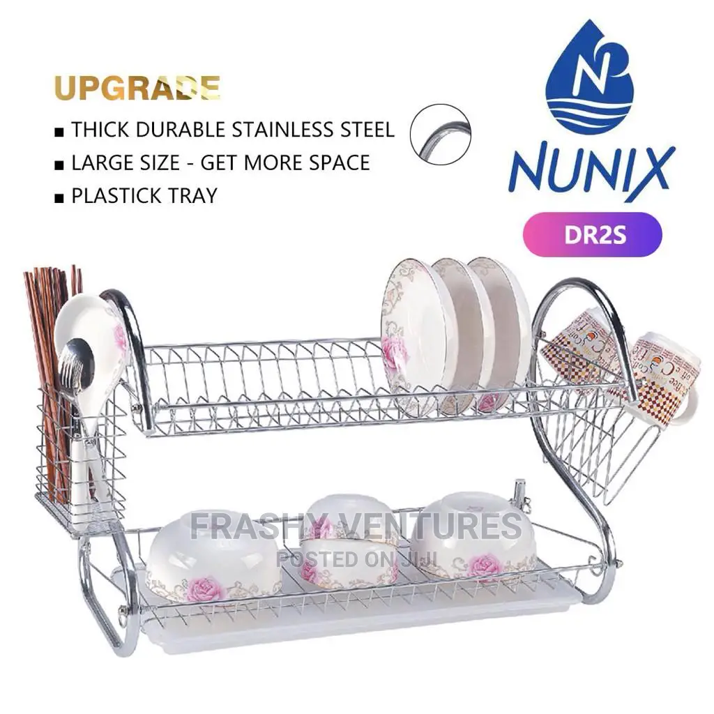 Stainless 2 Layer Dish Racks