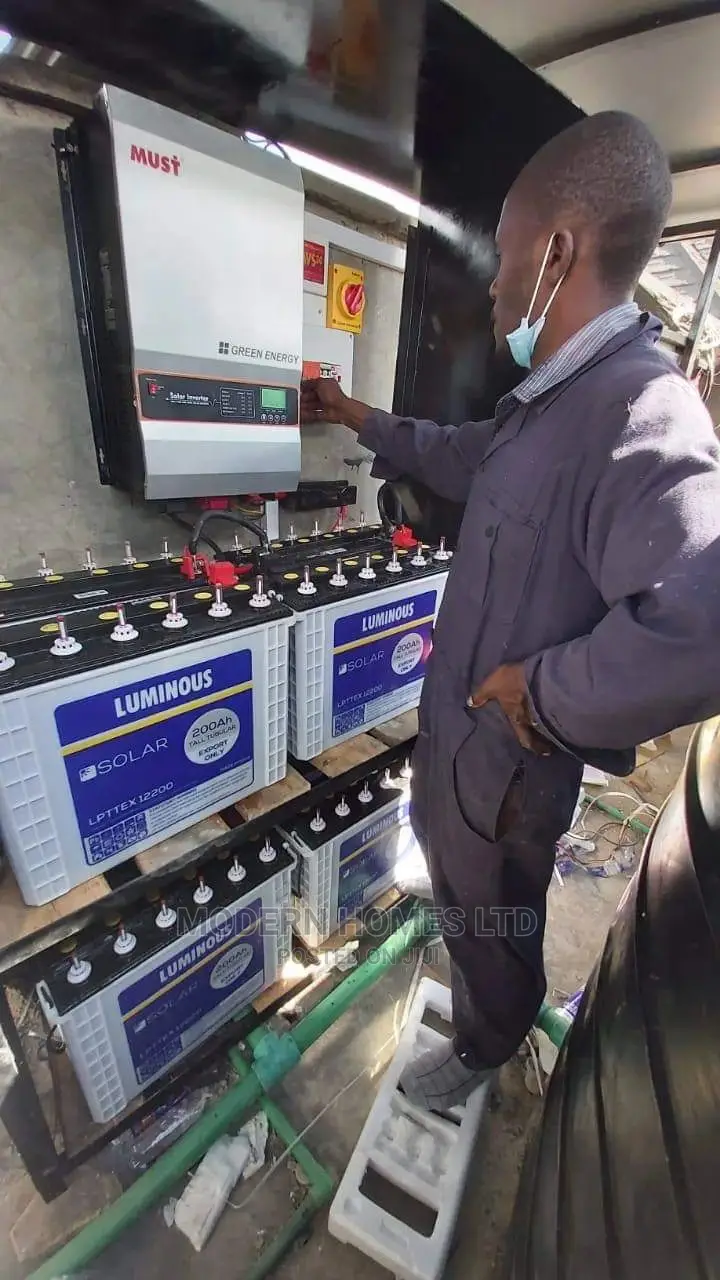 Modern Homes On-Grid Solar Back Up System